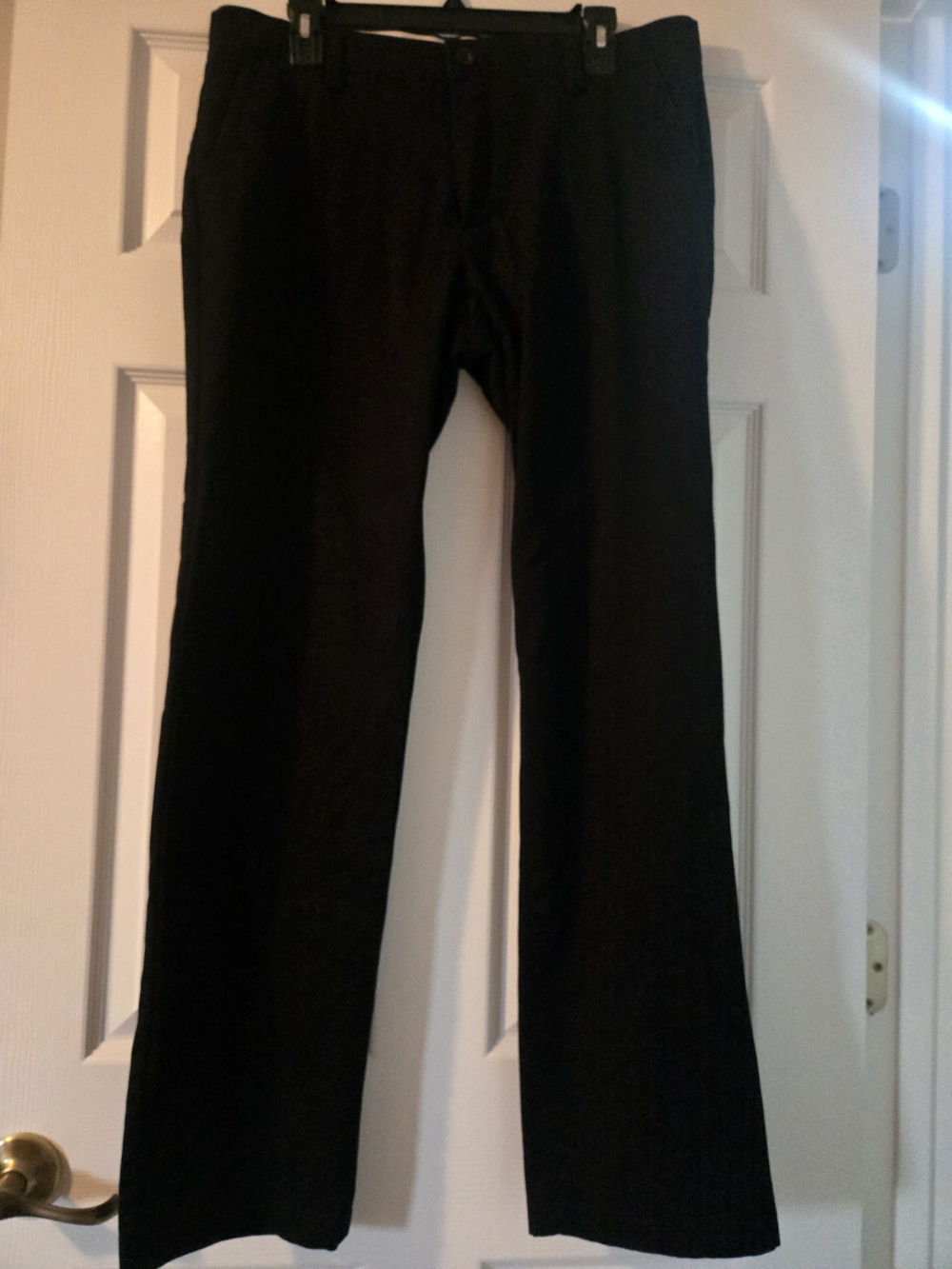 Dockers Black Straight Fit Pants 34x34